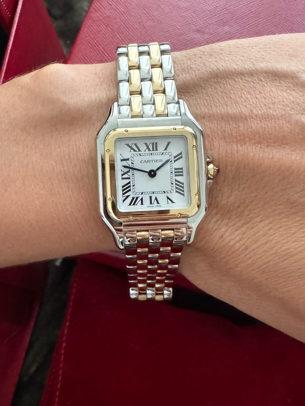 PANTHÈRE DE CARTIER WATCH medium model NEW - Picture 10 of 12